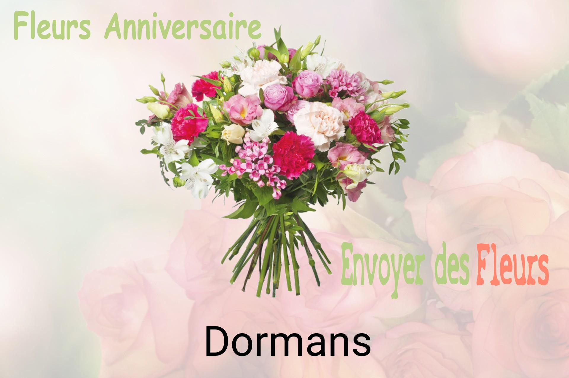 Bouquet de fleurs d’anniversaire livré à Dormans